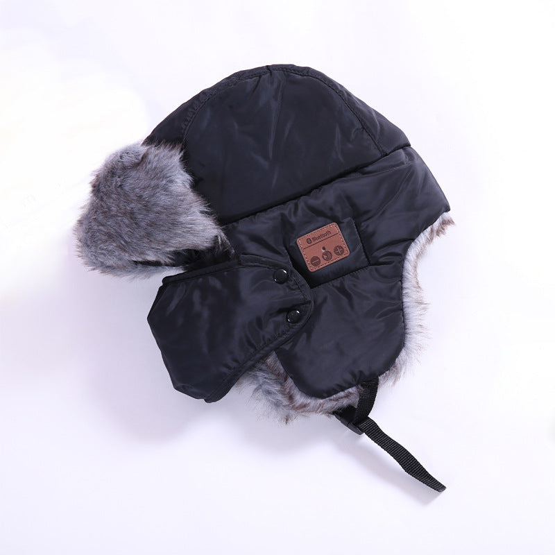 Thick bluetooth music cap