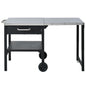 Foldable Outdoor Kitchen Cart With Storage For Patio
