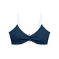 Loki & Ivy Color Block Ruched V-Neck Sports Bra