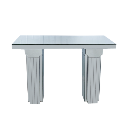 Mirrored Console Table Wide Bling