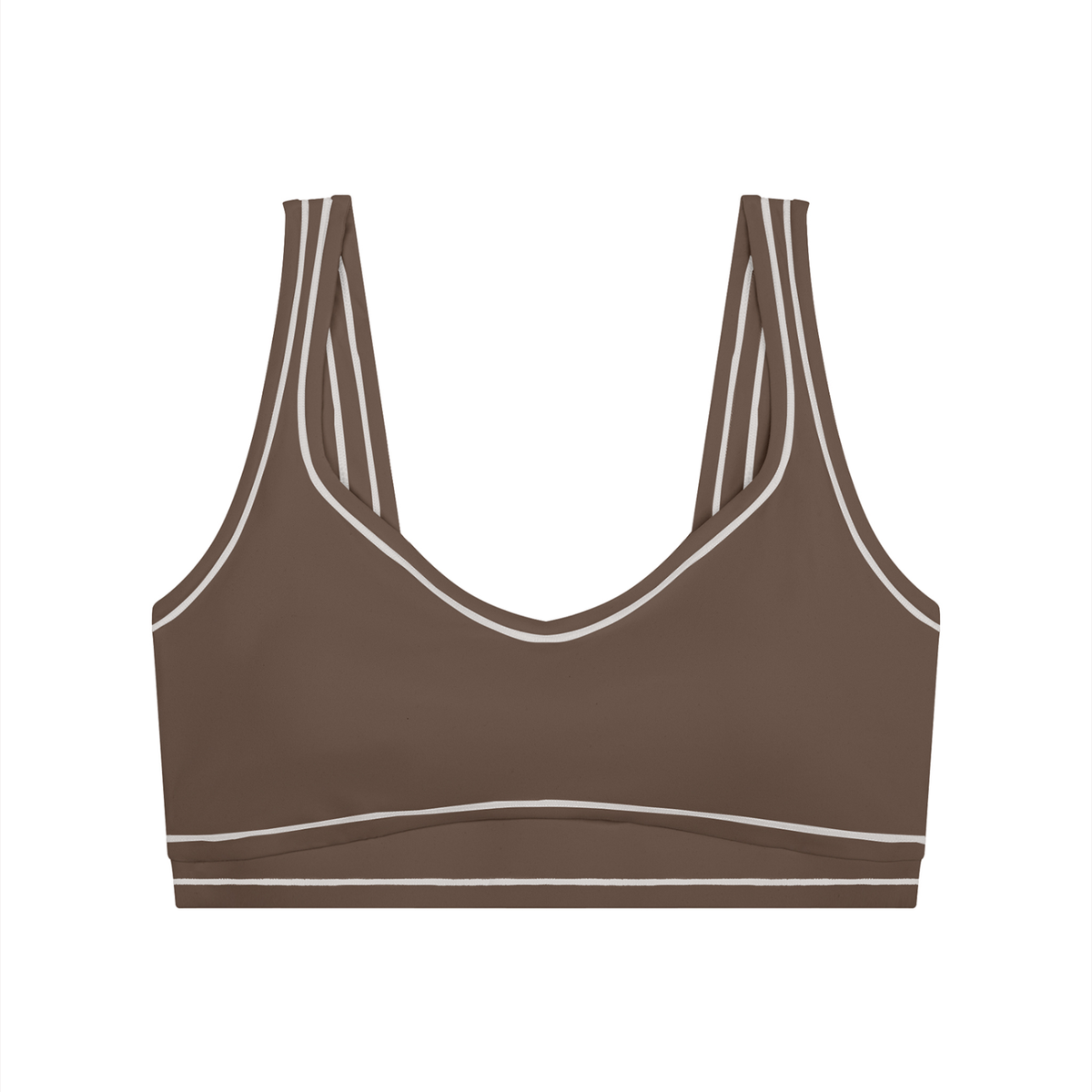Loki & Ivy Women’s Topstitching Yoga Sports Bra