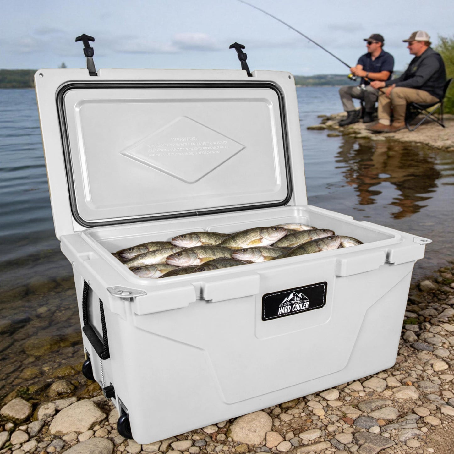 110 Quart Heavy-Duty Cooler