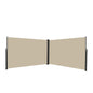 Retractable Side Awning, Waterproof And UV Resistant, Privacy Screen For Patio