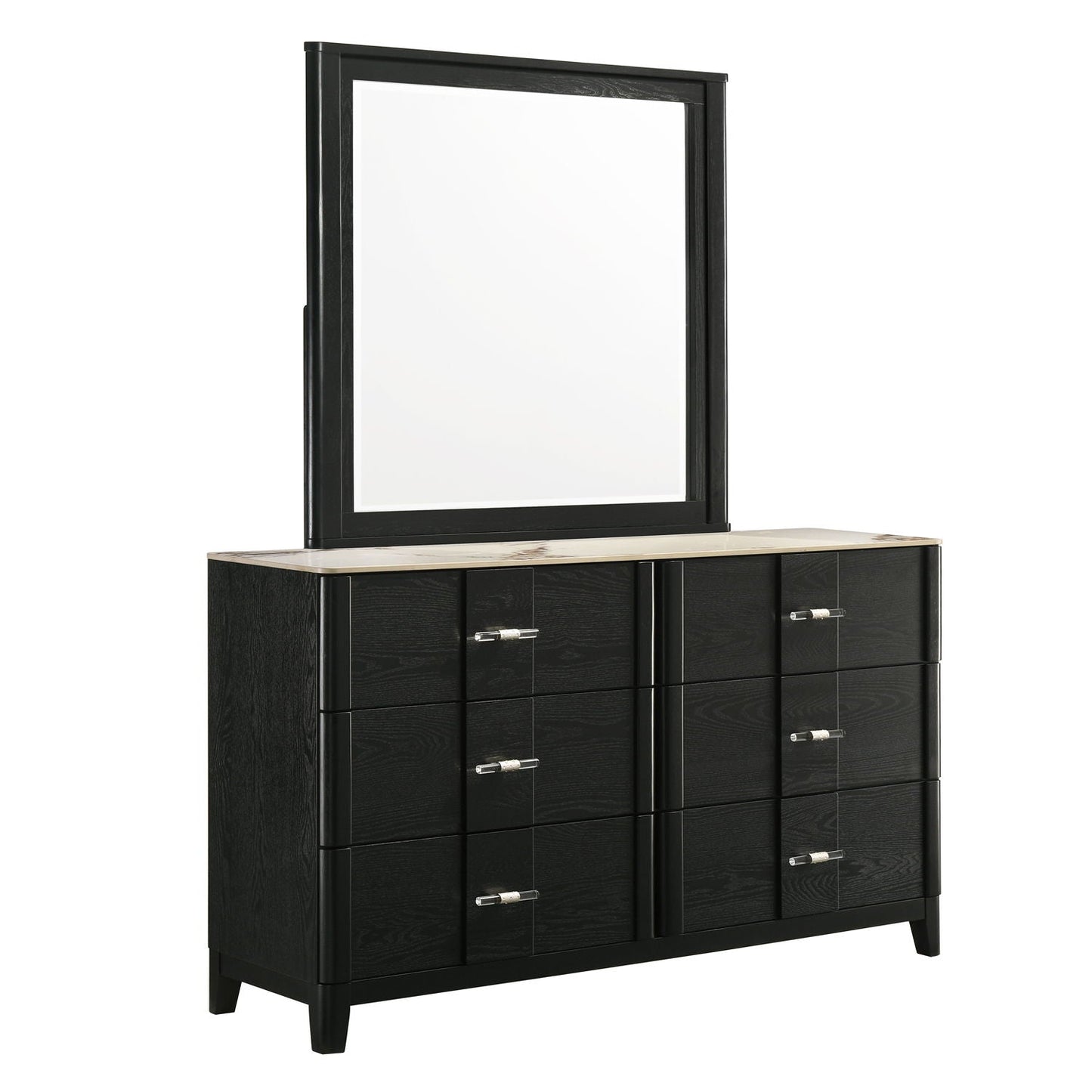 Opel - Bedroom Mirror - Black