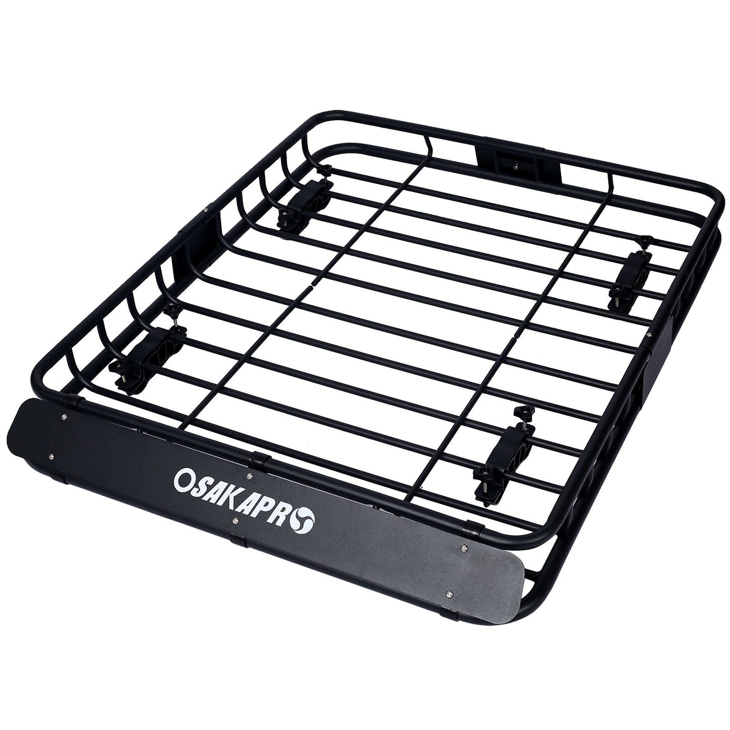 Motoring Rooftop Cargo Carrier Basket Steel Universal Fit Roof Rack