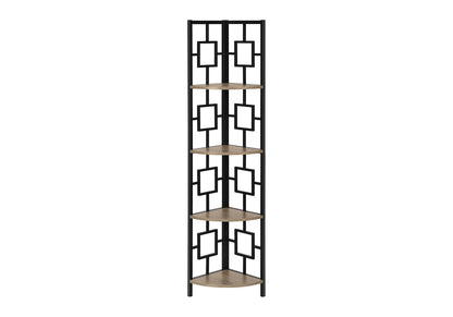 4 Tier Corner Bookshelf - Contemporary & Modern