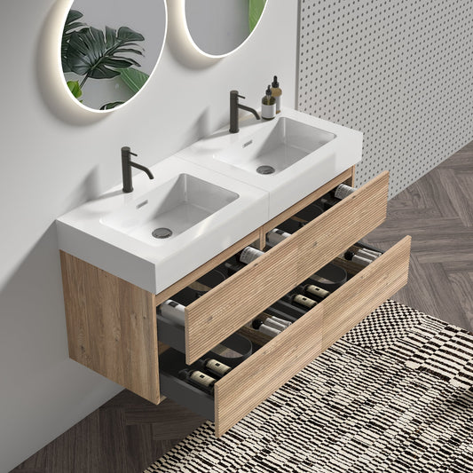 Grace 48" Bathroom Vanity with Double Drawers