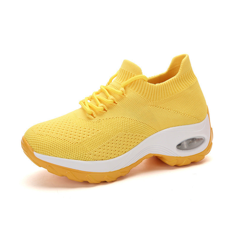 Breathable Shoes Trendy And Fashionable Lightweight Socks Womens Athletic Shoes