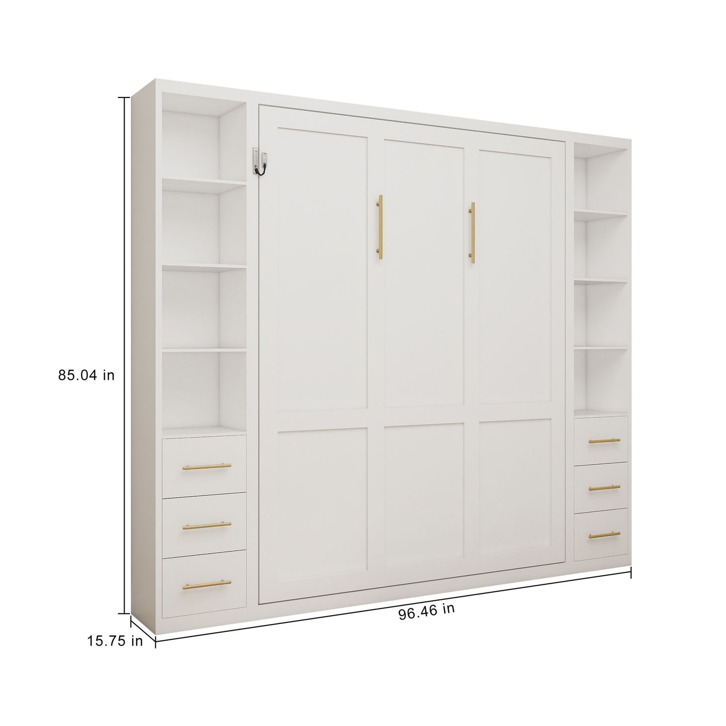Folding Vertical Murphy Wall Bed