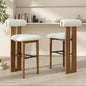 Renee Indoor Wooden Upholstered Barstool