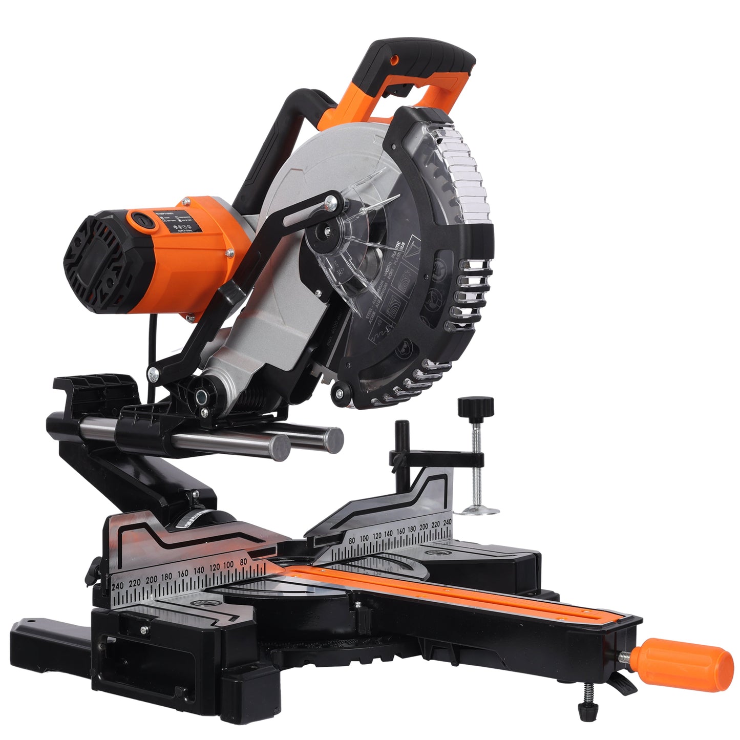 10 Inch Dual Bevel Double Speed Sliding Miter Saw with LED