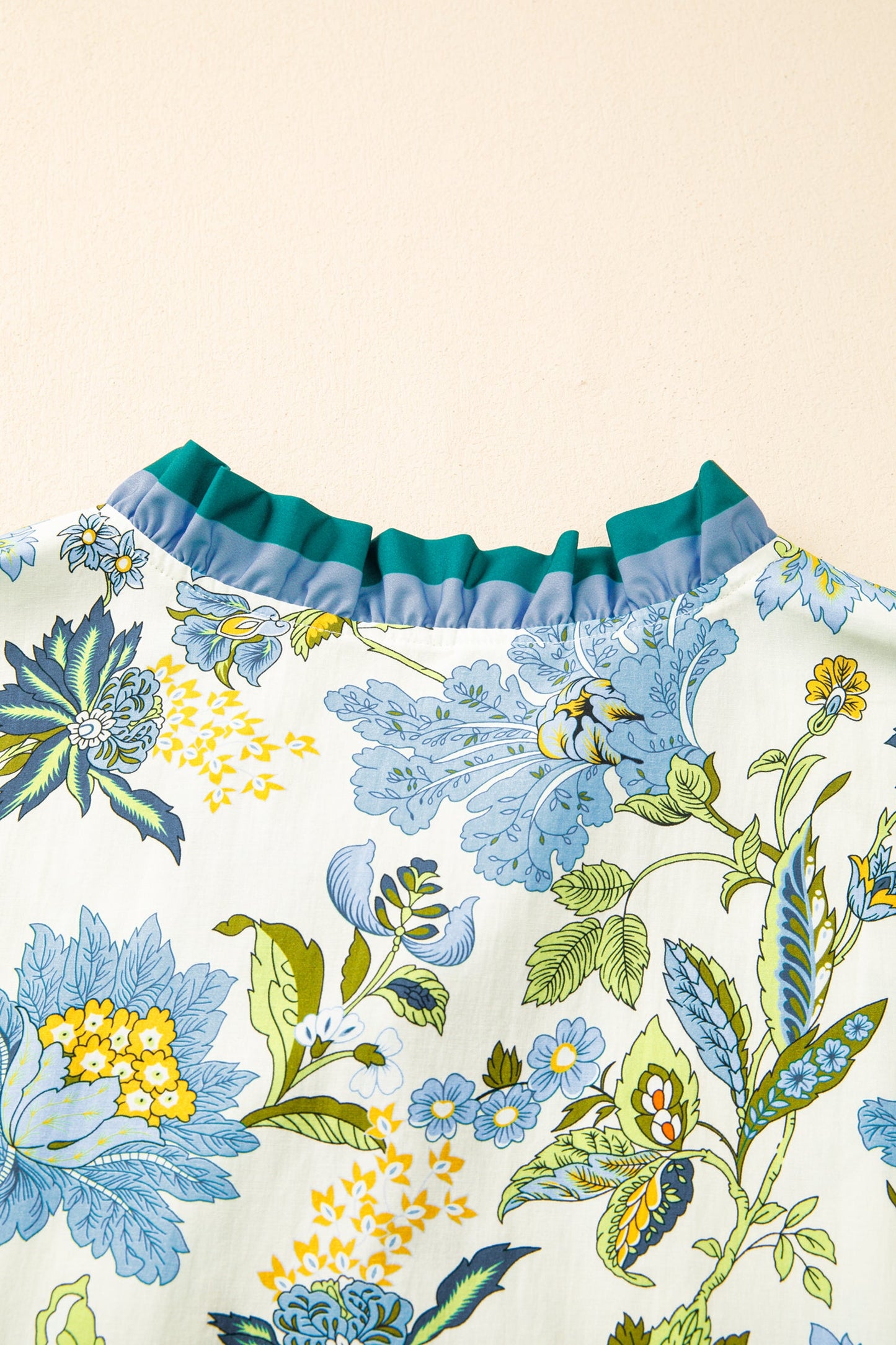 Alisson Short Sleeve Floral PLUS Blouse