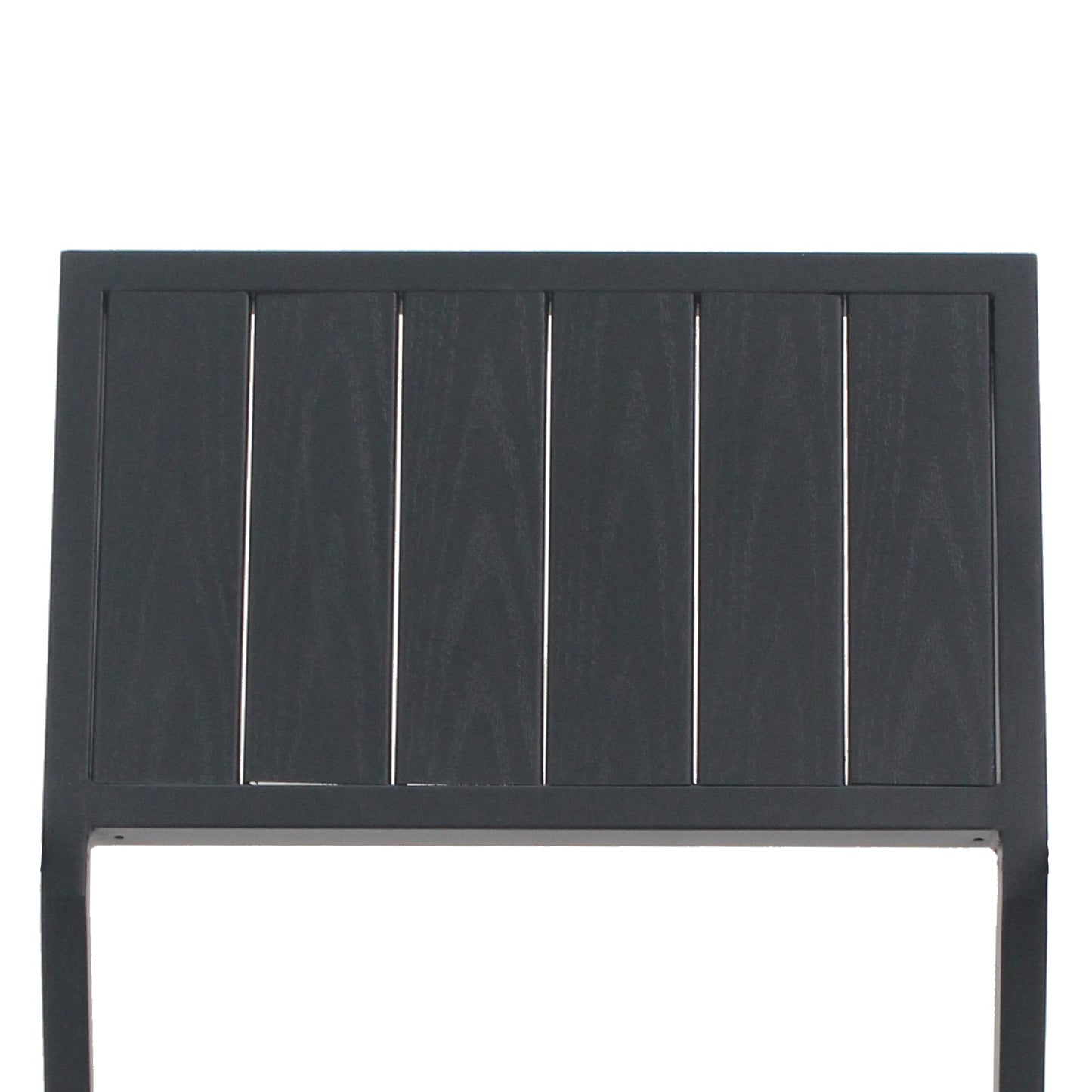Modern Outdoor Indoor Metal Side Chair - Set of 2