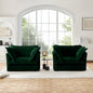 Set of 2 Slipcovered Armchairs
