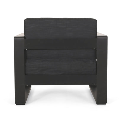 Giovanna Club Chair Set With Aluminum Frame