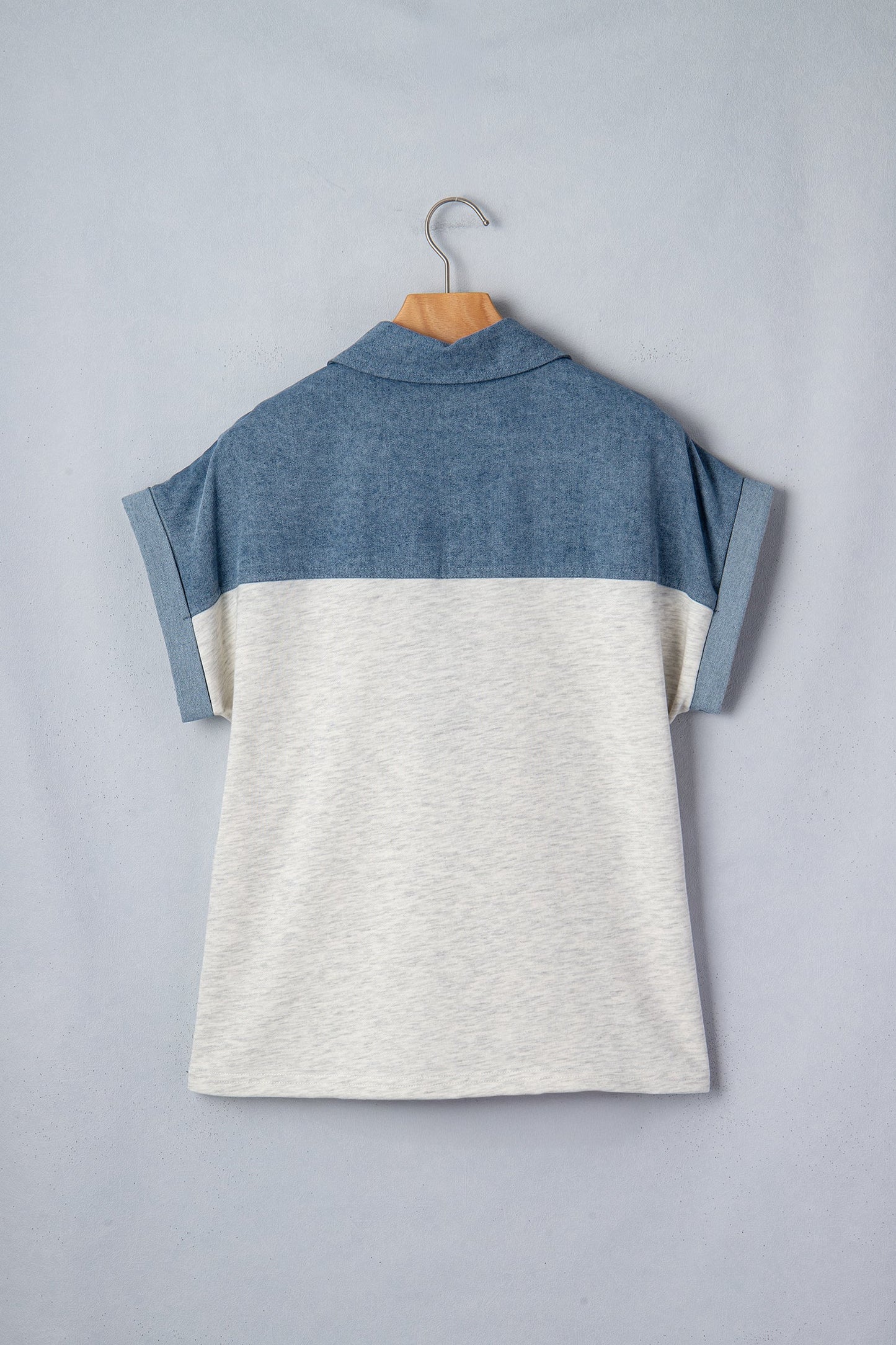 Ivey Collar Short Sleeve Top