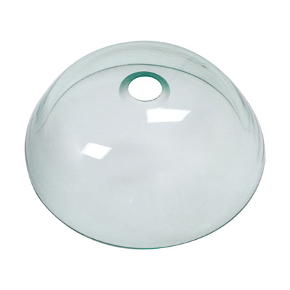 Artistic Tempered Glass Vessel Sink With Pop Up Drain