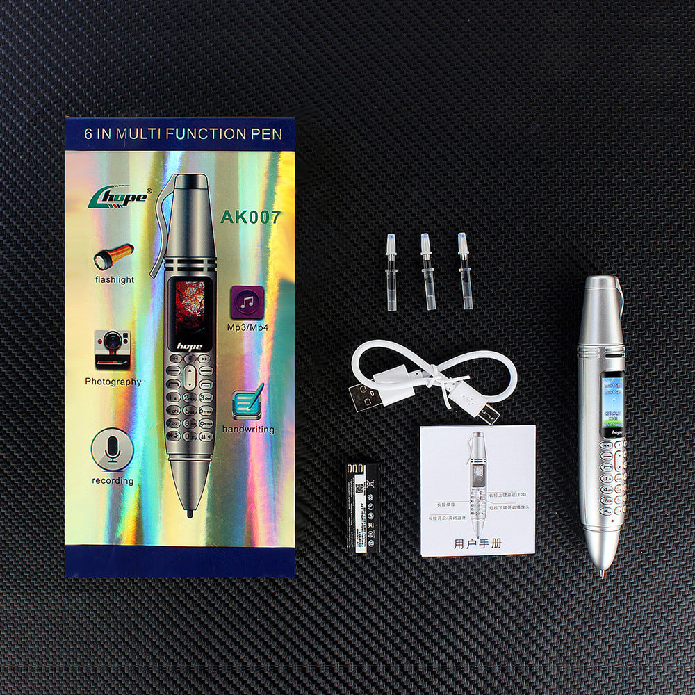 Mini Mobile Phone AK007 Personalized Pen Mini Mobile Phone