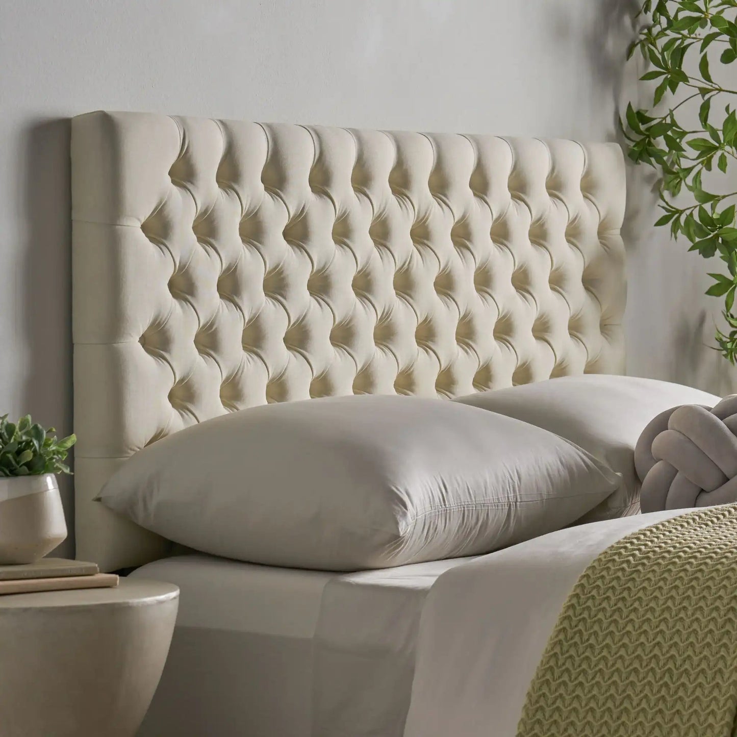 Annecy Contemporary Upholstered Headboard