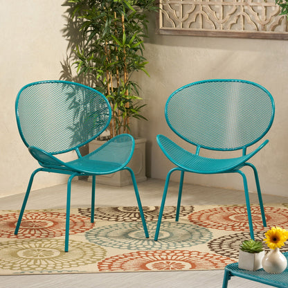 Elba Contemporary Chair Set For Outdoor Relaxation