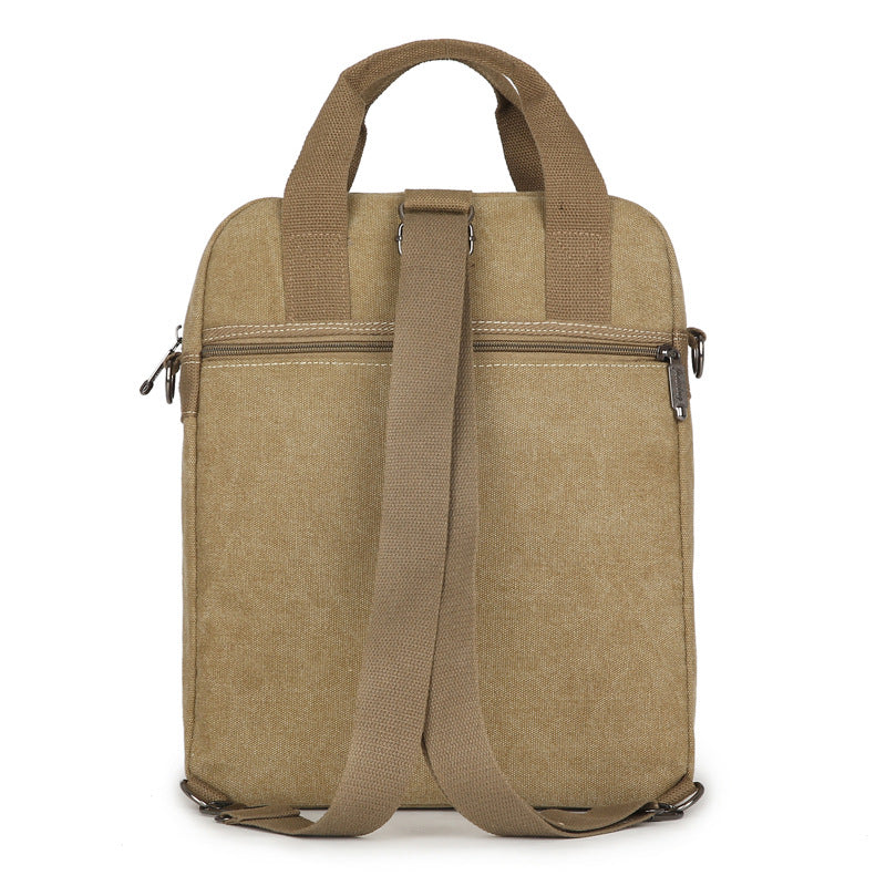Canvas Trendy Casual Laptop Backpack