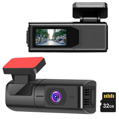 2K HD Front Dash Cam For Car With IPS Screen Night Vision Loop Recording Included 32G Storage Card 140¡ Wide Angle WiFi App Control Front Dashcam