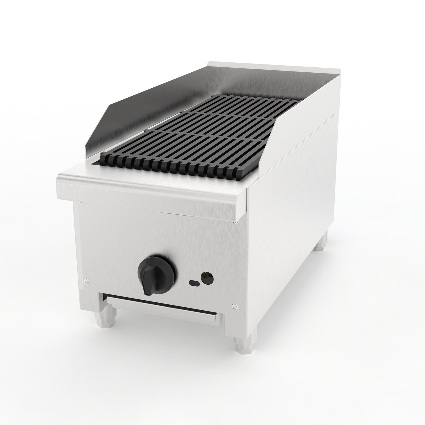 12 Inch Commercial Gas Lava Rock Charbroiler