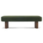 Chic Indoor Upholstered Dining Bench