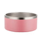 Stainless Steel Dog Bowl Inside And Outside 304 With Silica Gel Pad