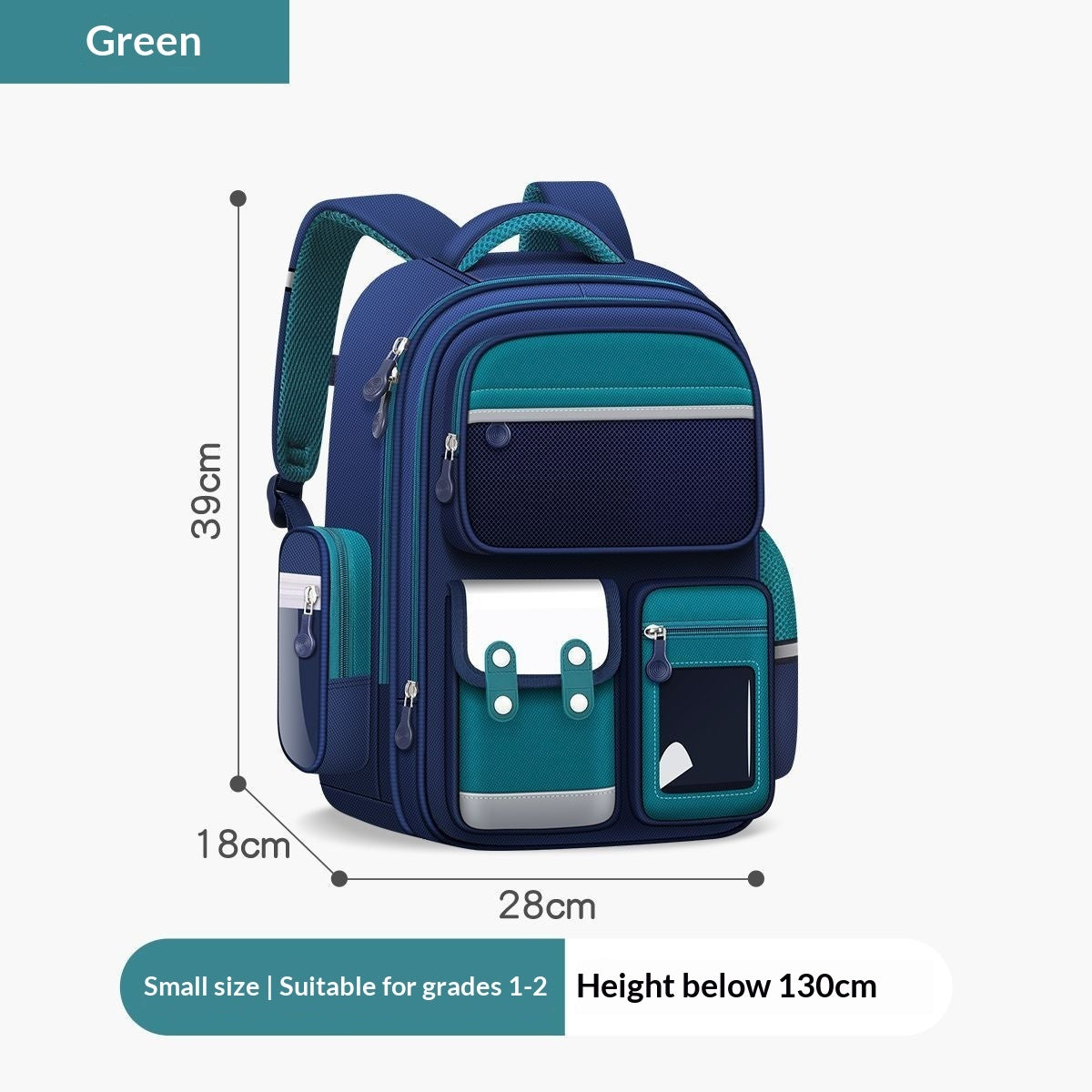 Elementary School Spine-Protecting Backpack