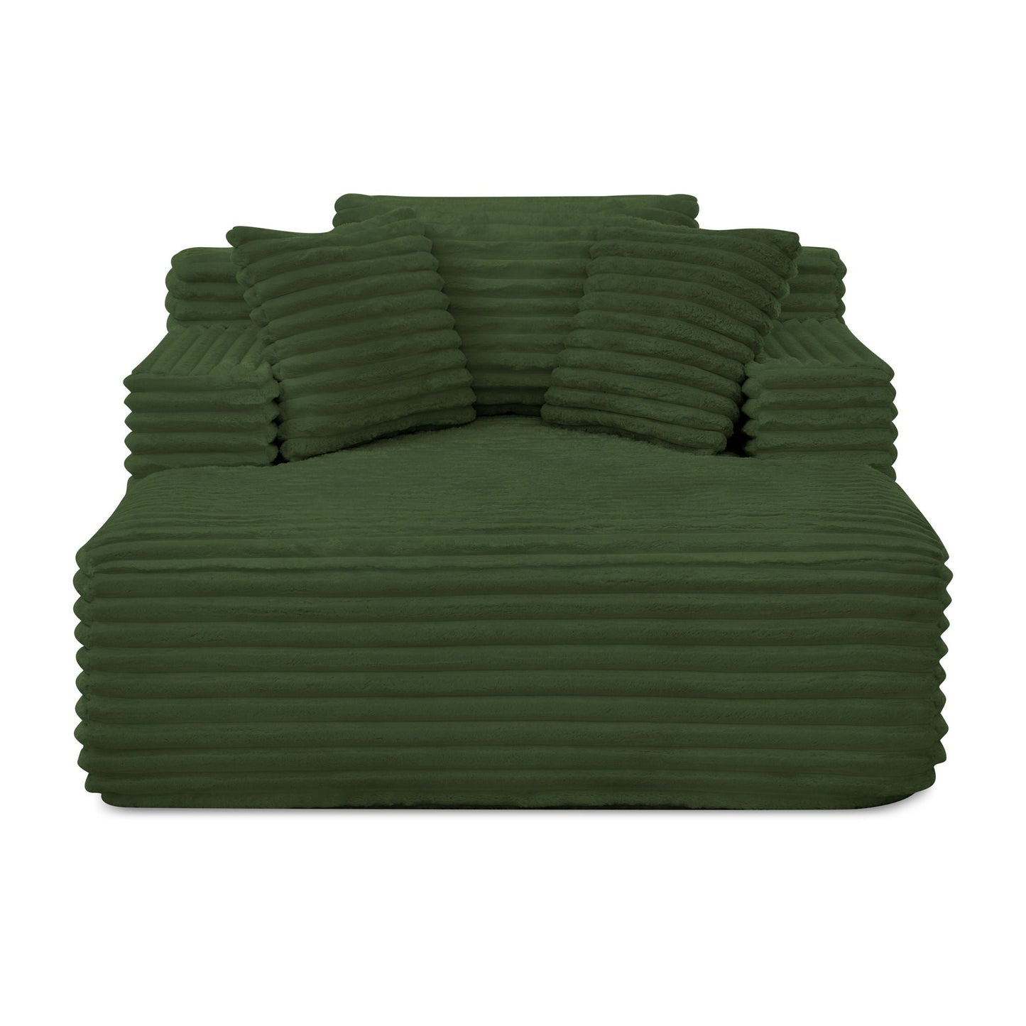 Chaise Lounge Sofa Bed With Deep Seat For Living Room