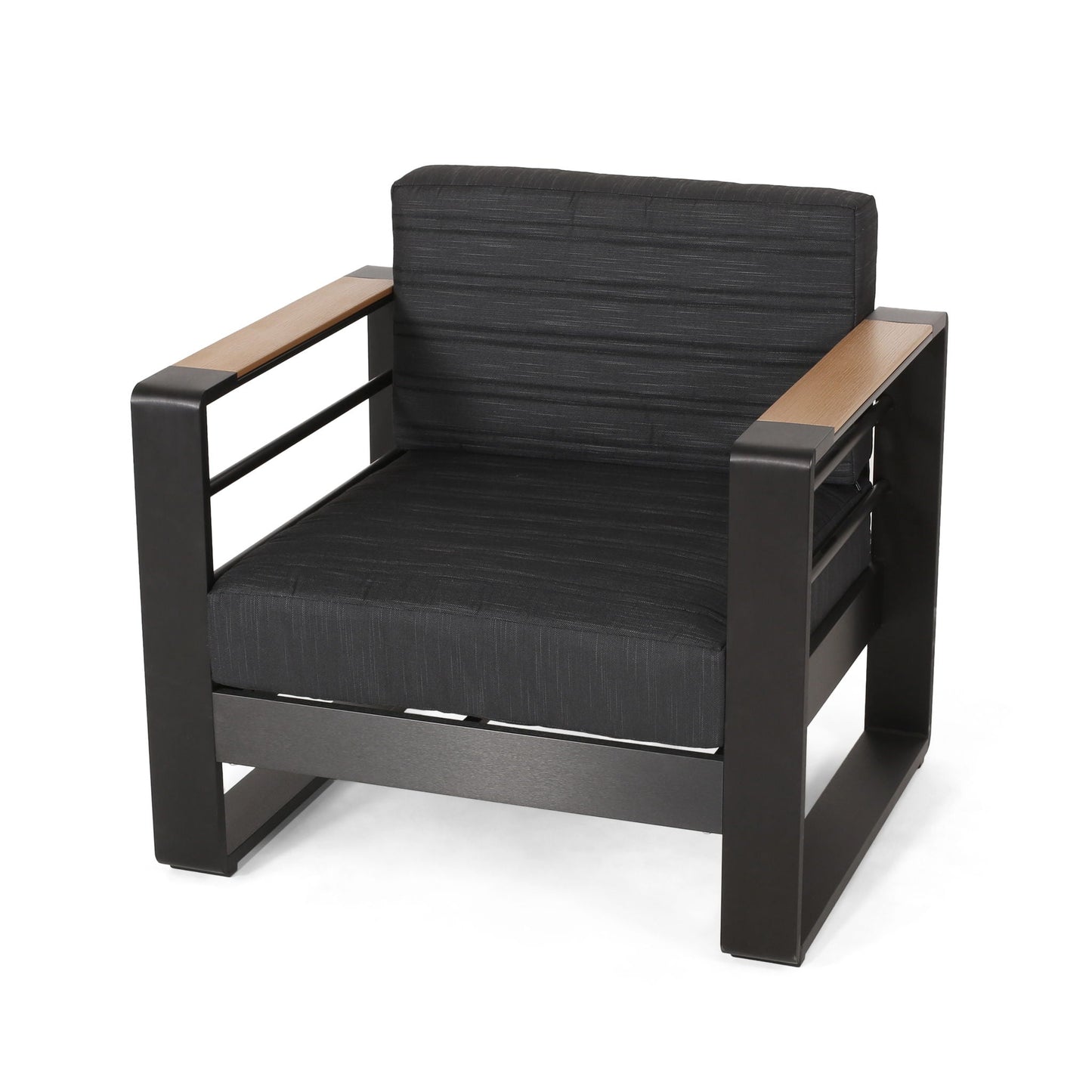 Giovanna Club Chair Set With Aluminum Frame