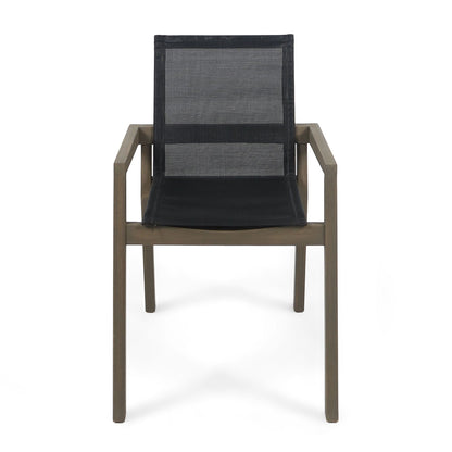Belfast - Dining Chair With Acacia Wood Frame And Seating (Set of 2)