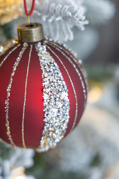 Christmas Ball Ornaments Tree Ornaments For Holiday Party Decorations