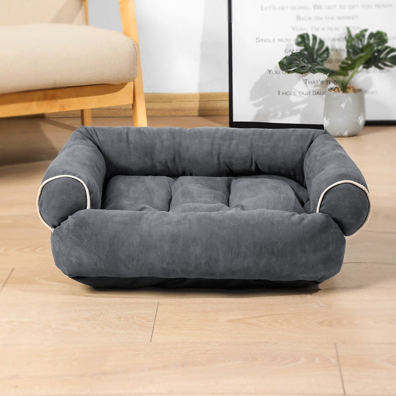 New Dog Bed Sleeping Sofa Pet Winter Warm House