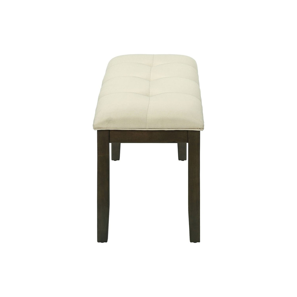 Bench, Rectangular, Hallway, Upholstered, Transitional - Cream