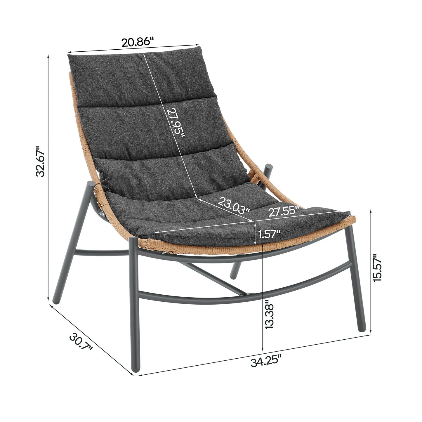 Sunset - 3 Piece Conversation Set