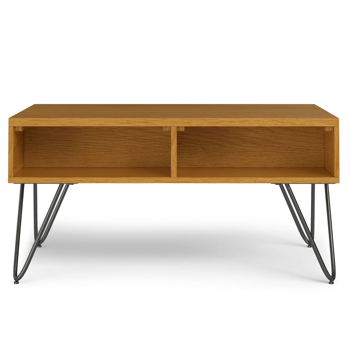 Hunter - Lift Top Coffee With Hidden Storage - Oak