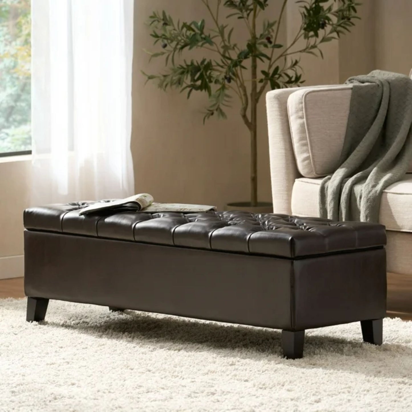 Ottoman Bench with Storage
