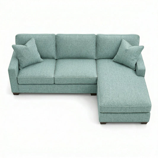 Clifford Sectional Sofa – Made in USA with Custom Fabric Options