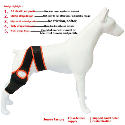 Dog Hind Leg Knee Brace Assist Strap