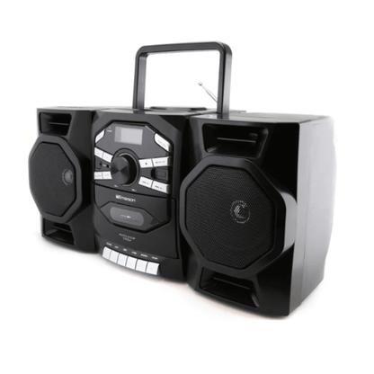Emerson Portable CD & Cassette Stereo Boombox
