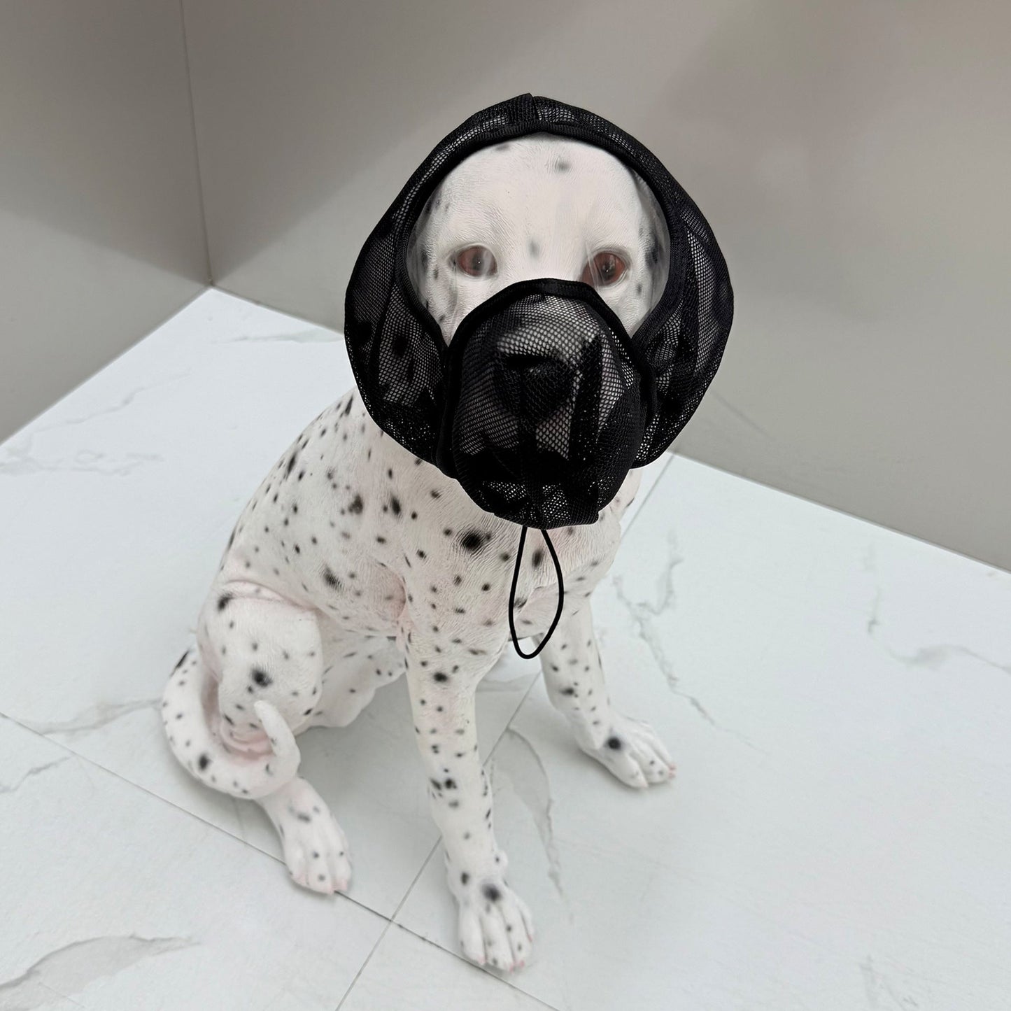 Dog Protective Mask Dog Mesh Muzzle Hood Mosquito And Insect-Proof Head Cover Breathable Anti Bite Anti Licking Mask