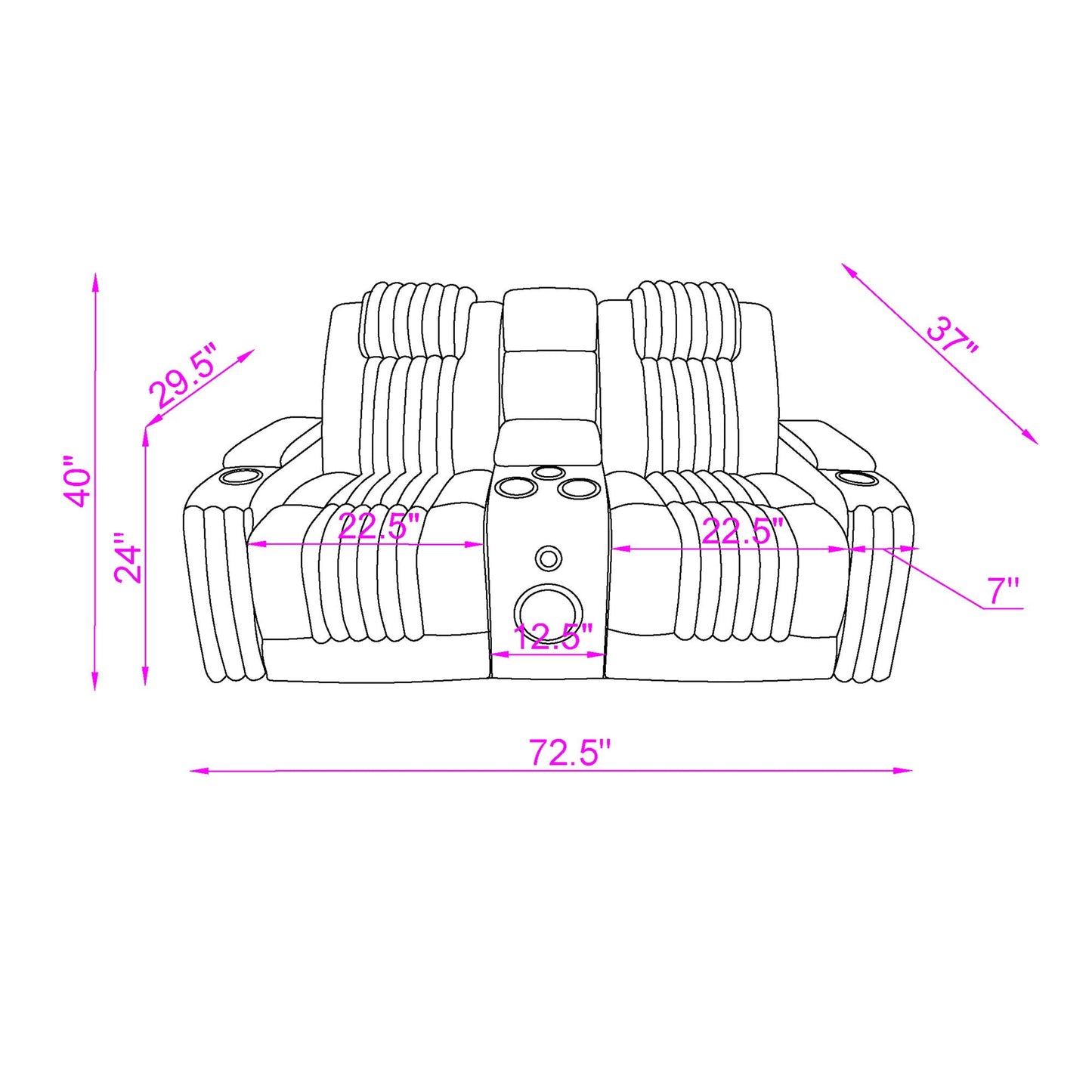 Duran - Power Reclining Set With Power Headrest