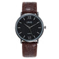 Fashion Men's Watch Casual Leather Belt
