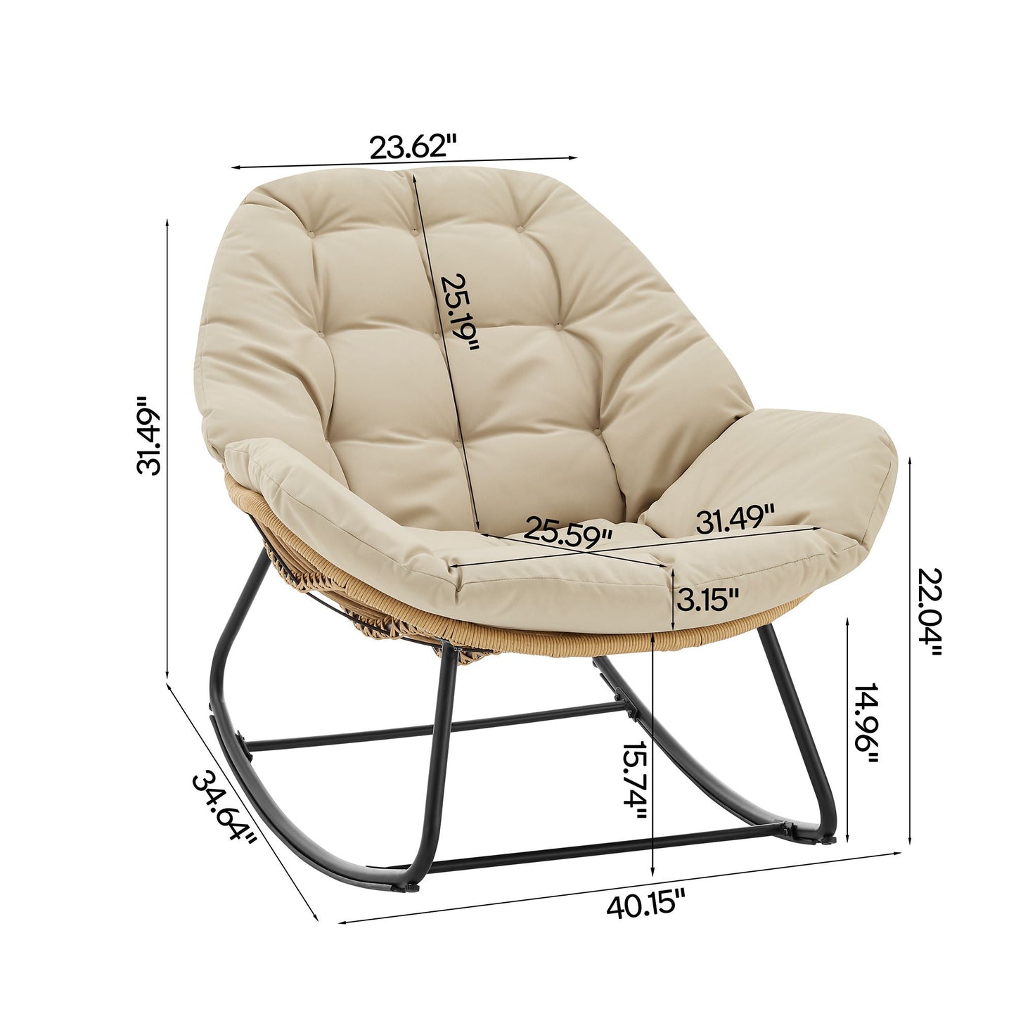 Benson - 3 Piece Lounge Chair Set