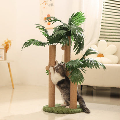 Cat Scratching Post, Cat Climbing Frame, Hemp Rope Cat Scratching Board, Vertical Boredom-Relief Pet Supplies, Cross-Border Hot-Selling Cat Climbing Frame, DIY Materials