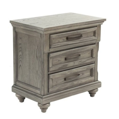 3 Piece Bedroom Set, Bed With 2 Nightstands