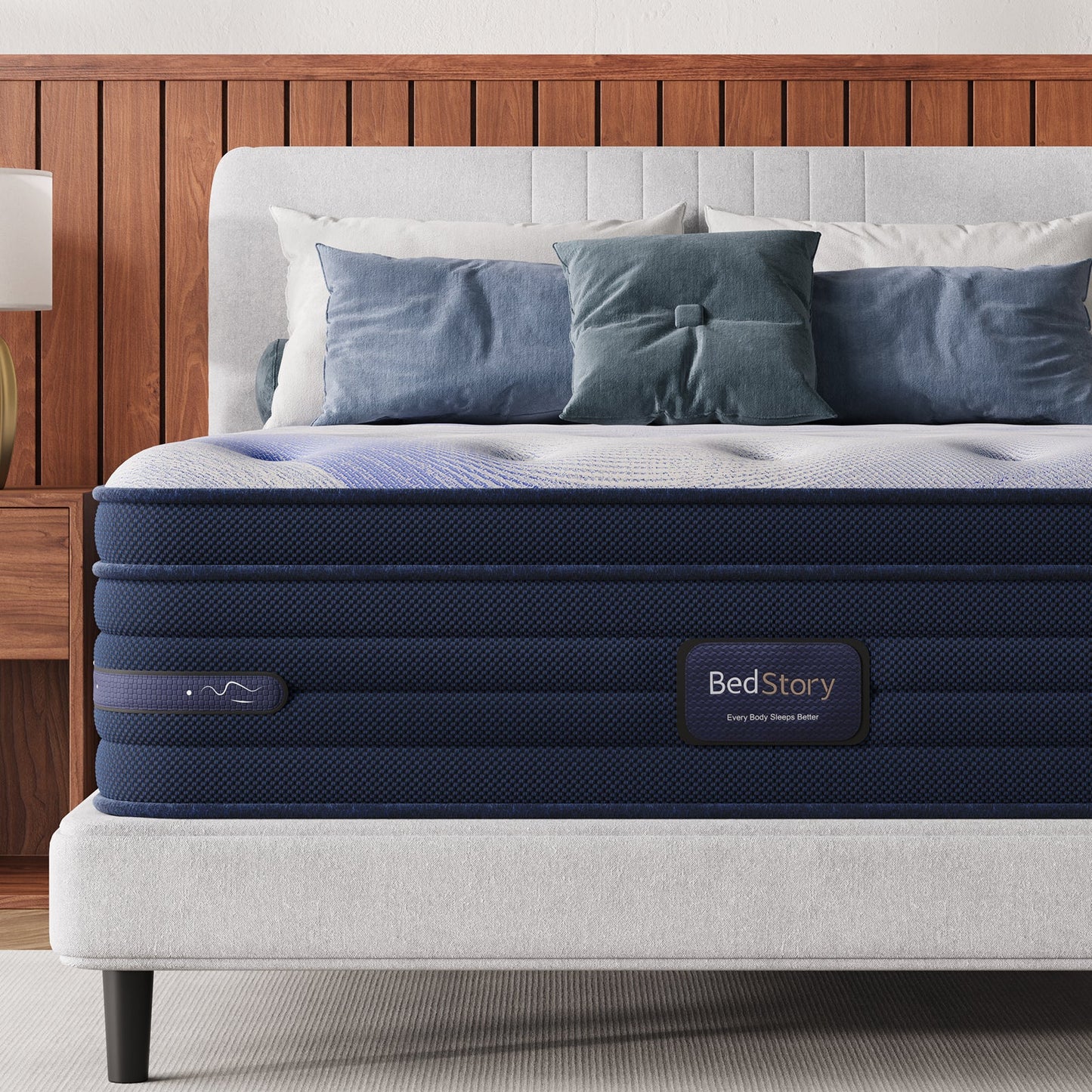Bedstory Spine Align Pro 14" King Firm Cooling Hybrid Mattress