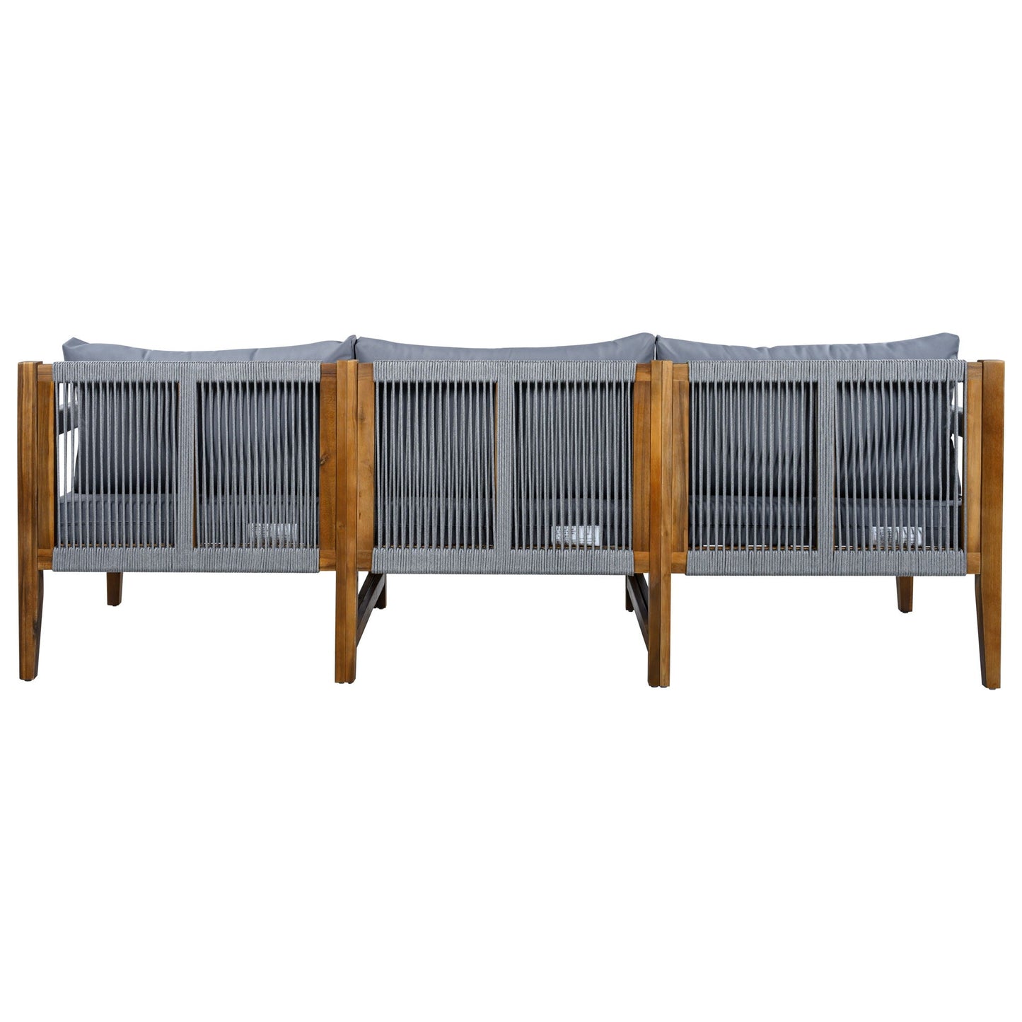 3 Piece Outdoor Sectional Sofa Set